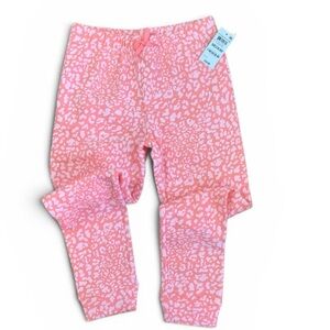 Ideology Girls Pink Leopard Print Joggers NWT Size Medium